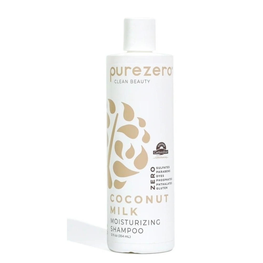 Purezero Clean Coconut Milk Moisturizing Shampoo Sulfate Free 12 fl oz #287